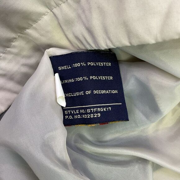 Vintage Dockers Golf Men's Size XXL 2XL Tan Black Pullover Jacket Windbreaker - Picture 9 of 10